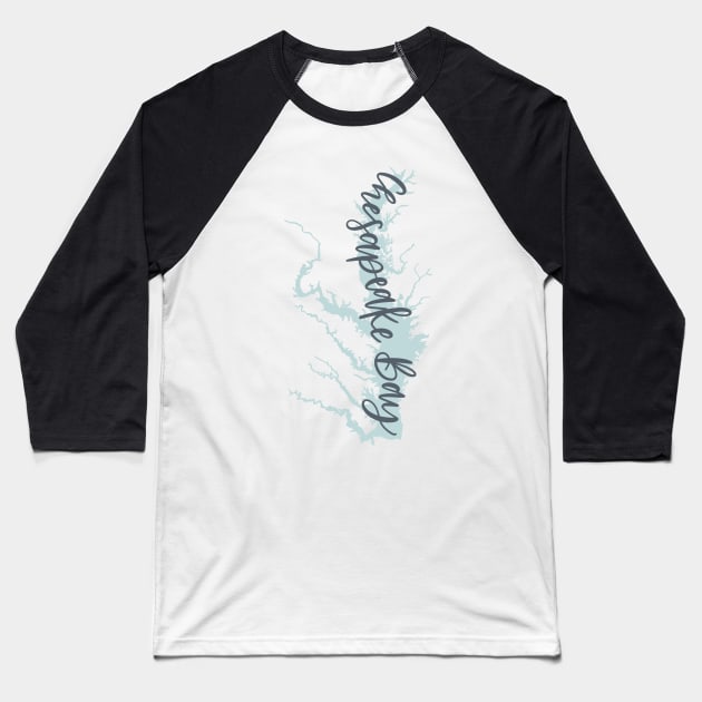 Chesapeake Bay Baseball T-Shirt by The Letters mdn